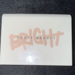 Fenty Beauty BRIGHT fix instant brightening powder swatched once no box lavender